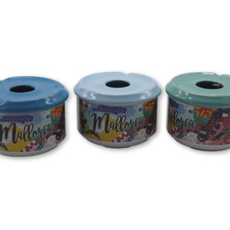 917231 - Cenicero agua p decal hw 2851 design 10 sun mallorca 9x6cm