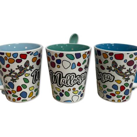917240 - Taza cuchara decal hw 818/1370 design 3-24 lagartos piedras mallorca