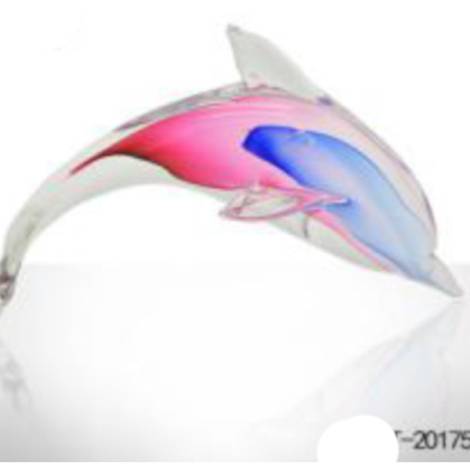 976178 - Mini dolphin azul-rosa 13x5x5cm 201753