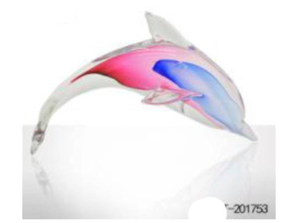 976178 - Mini dolphin azul-rosa 13x5x5cm 201753