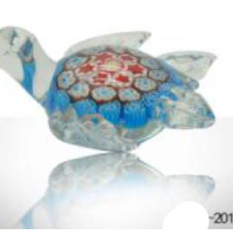 976179 - Mini turtle azul/bco/rojo 12x10x5cm 201769