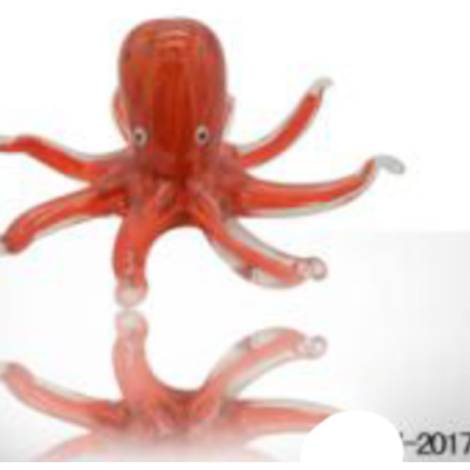 976184 - Pulpo rojo 18x18x9 20178