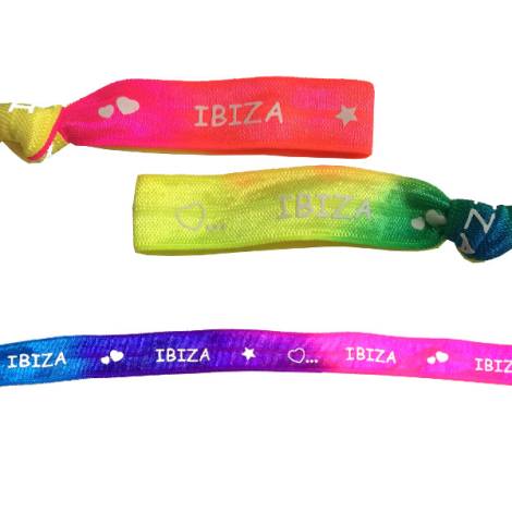 981009 - Pulsera elastica corazones ibiza