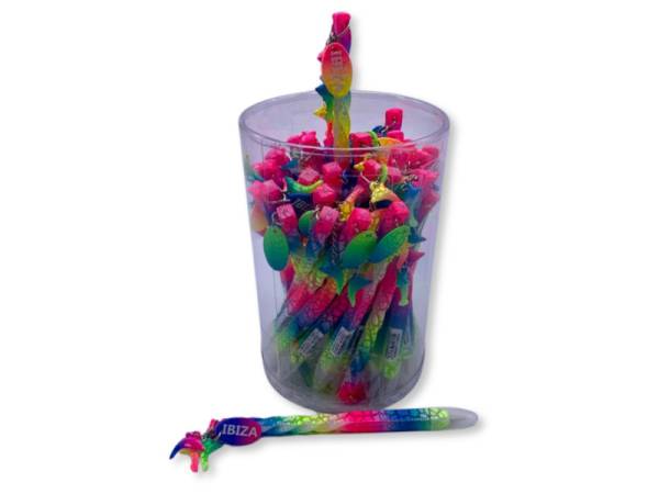 991036 - Boligrafo mos. fluor delfin ibiza b-pt309h