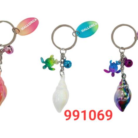 991069 - Llavero mallorca concha tortuga tk-k363b