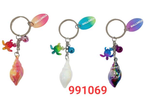 991069 - Llavero mallorca concha tortuga tk-k363b