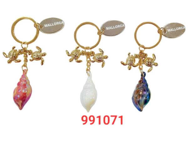 991071 - Llavero mallorca concha delfin oro tk-ksm364a