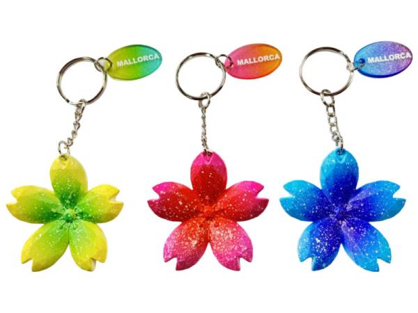 991072 - Llavero mallorca spread neon glitter gy-ky038a