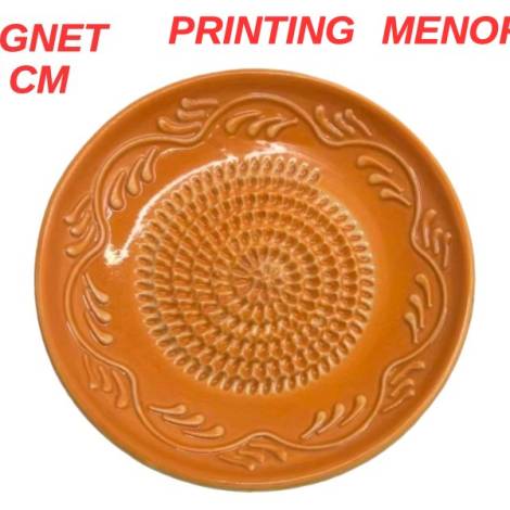 254142 - Iman rascaajos naranja n6 7cm menorca