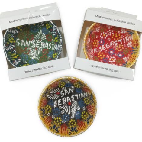 259170 - Bowl 12cm surt color (pack 24 unid) san sebastian