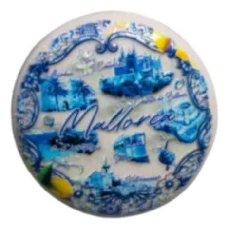 516049 - Tapon ceramica with 3d mj26 Mallorca