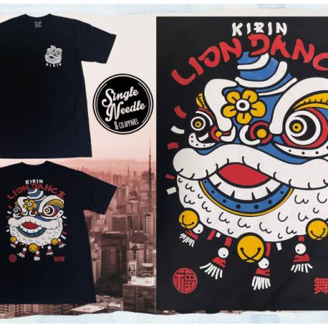 532052 - Single needle camta sn kirin lion dance
