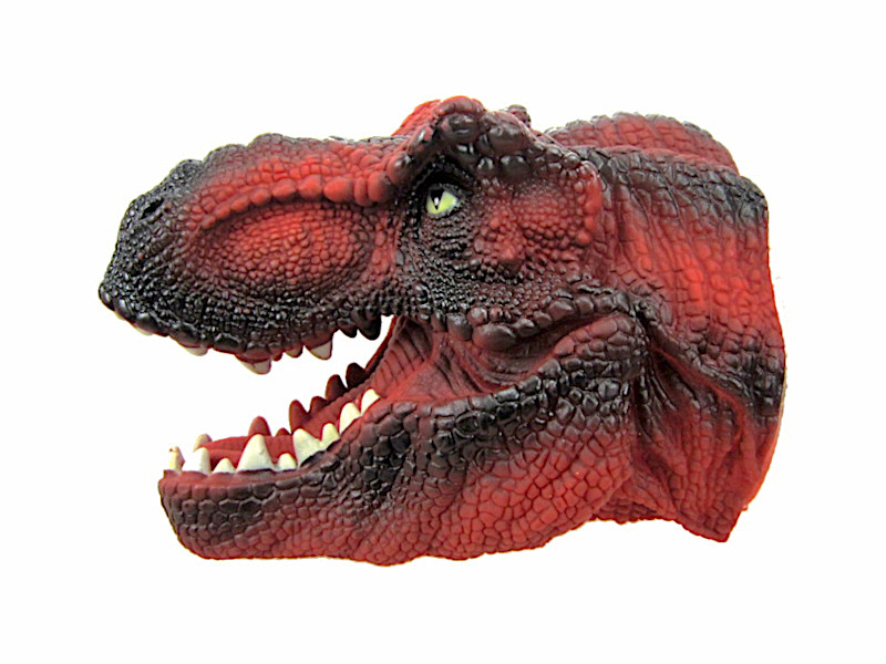 8974316 - Jung toys Guante dinosaurio rojo nº2 gmtoys 20x16