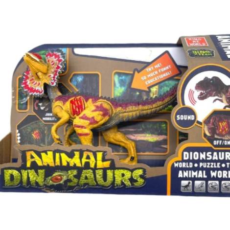 8976225 - Jung toys dinosaur 3308a-6 with music 25*8*17cm