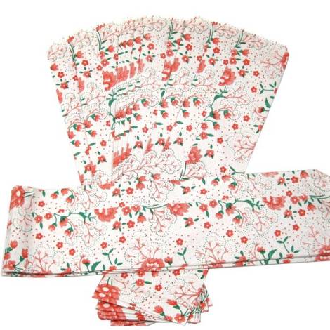 132009 - Bolsa de papel abanico 30x7.5 cm