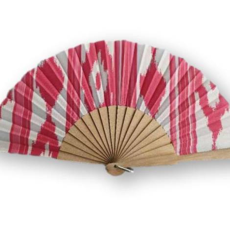 252005 - Huca beach abanico mad 23 cm mod 5 llengos rojo