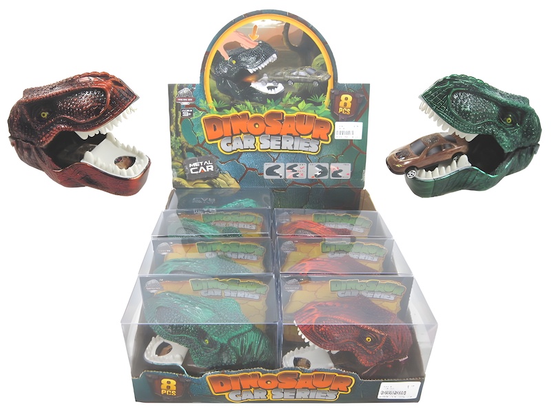 483026 - Jung toys hm883198 dino coche 14cm exp 8 unid