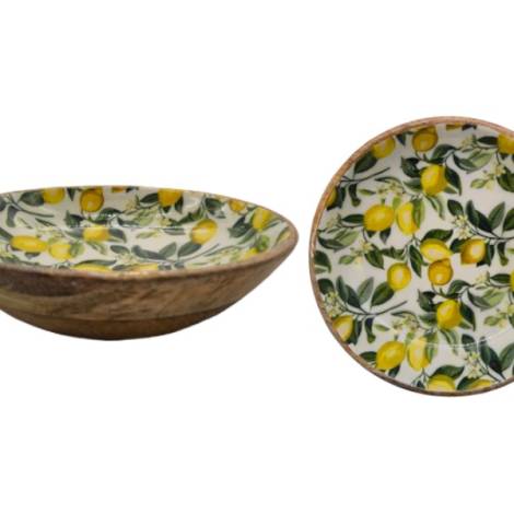 582061 - Etnico madera shallow bowl 2088a desing 3 20x20x7