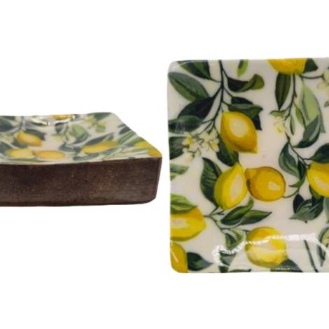582062 - Etnico madera square tray 2232a desing 3 10x10x3.5