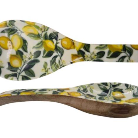 582064 - Etnico madera spoon rest 2110a desing 3 37x9x4.5