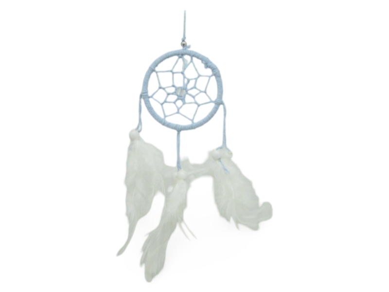 7332937 - Etnico atrapasuenos linda 6cm blanco n2/5