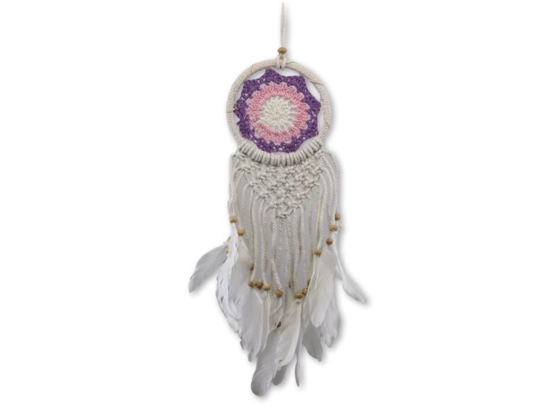 7333530 - Etnico atrapasueños 12cm macrame n7