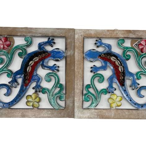 7334814 - Etnico cuadro madera gecko 20x20 Gal 3