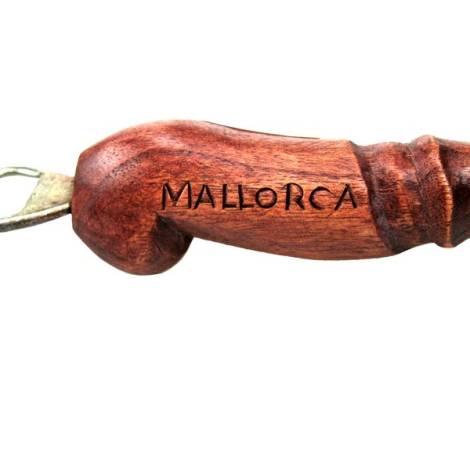 733942 - Etnico abrebotellas pene 12cm tallado mallorca gp