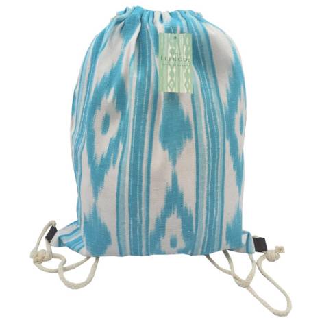 8975698 - Llengos gym bag algodon verde agua 40x33