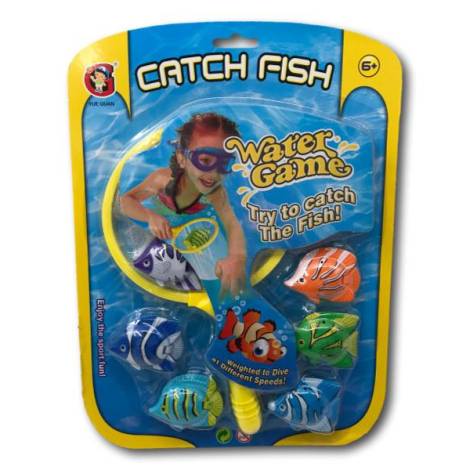 8975861 - Jung toys dive game fish yg10s (string bag and 6 fish)