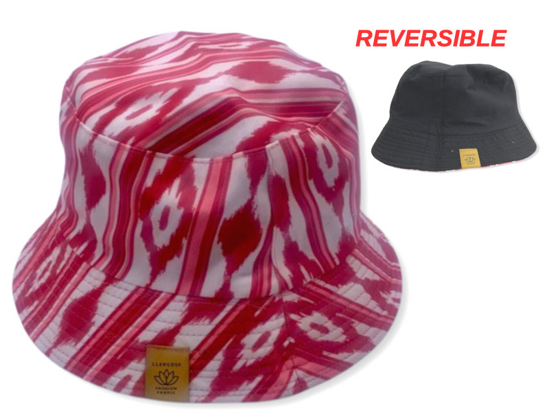 8976930 - Llengos sombrero pescador rojo (reversible)