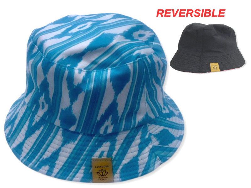 8976931 - Llengos sombrero pescador verde agua (reversible)