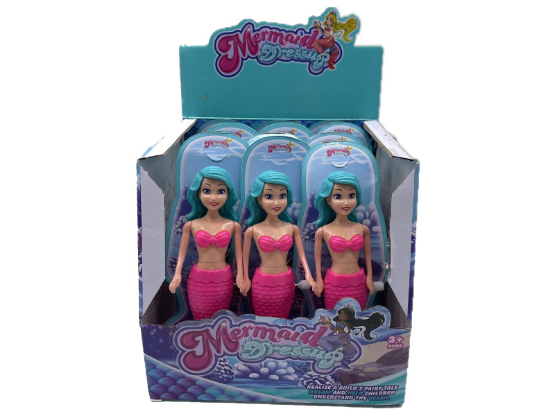 8976941 - Jung toys Sirenita XF634B-YS1378-R1 wind up mermaid water toy