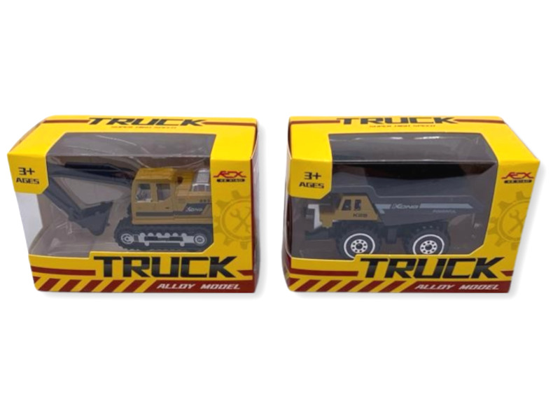 8976983 - Jung toys truck 1:64 alloy freewheel car 1