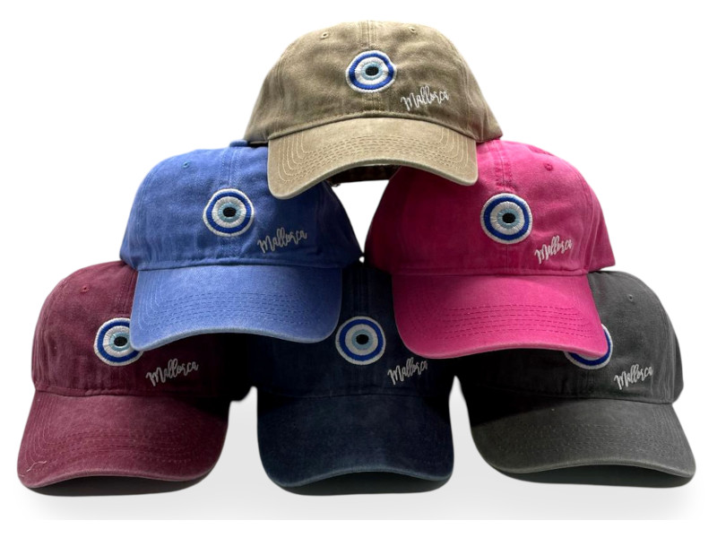 8978352 - Capulina gorra evil eye Mallorca