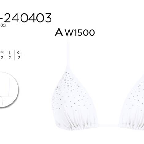 977016 - Sujetador do240403-y25070b blanco pack 8