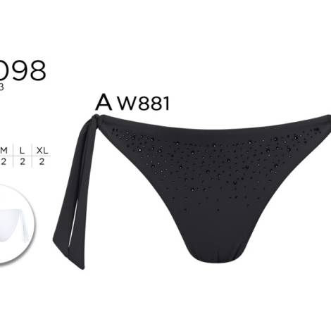 977020 - Braga k0098-k0313n negro brillantes pack 8