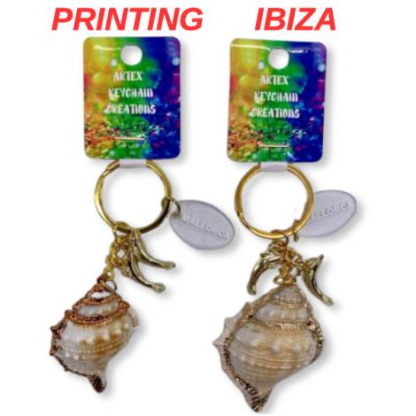 991092 - Llavero concha sea life tk-k317 Ibiza